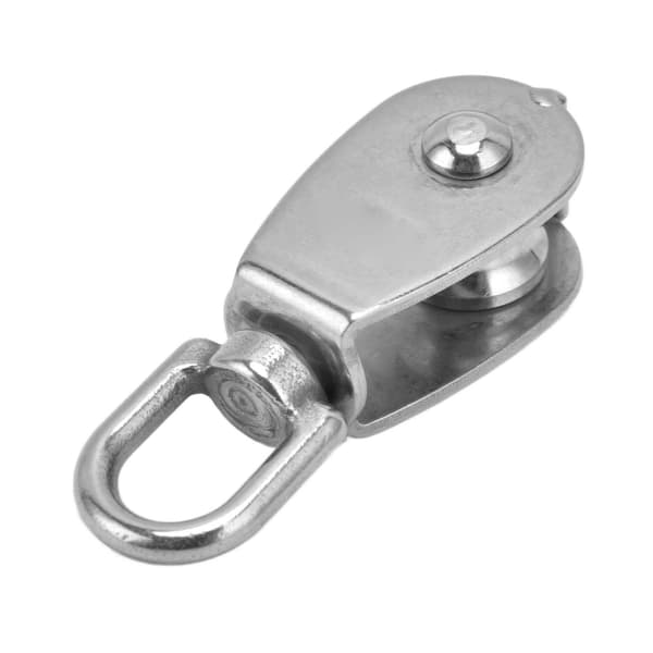 304 rustfrit stål remskive robust holdbar praktisk sikker wire løfteremskive M15
