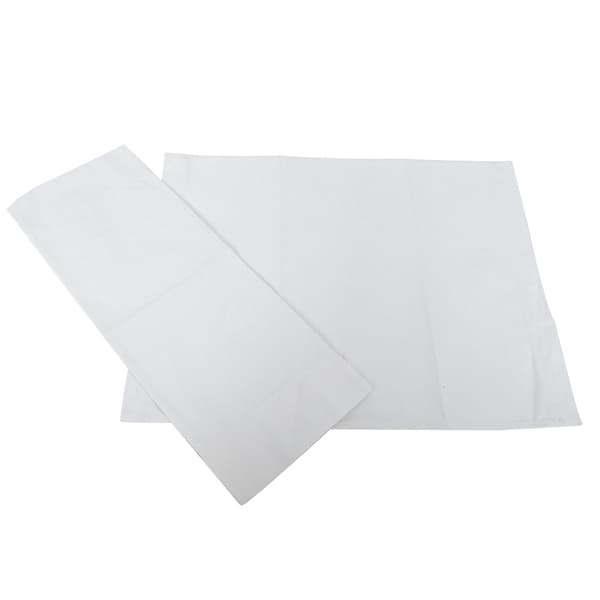 1 Set Regissörsstol Canvas Ersättningssits Tyg Hemtillbehör Möbeltillbehör Vit