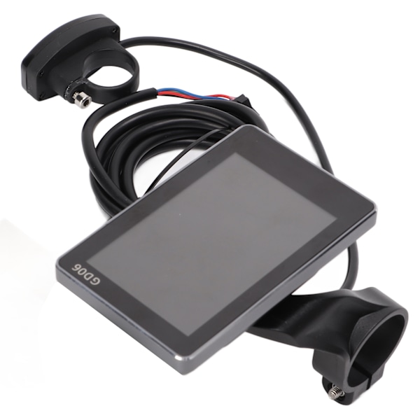 Elektrisk cykel LCD-display GD06 cykelcomputer speedometer med 36V 48V led til modifikation reparation