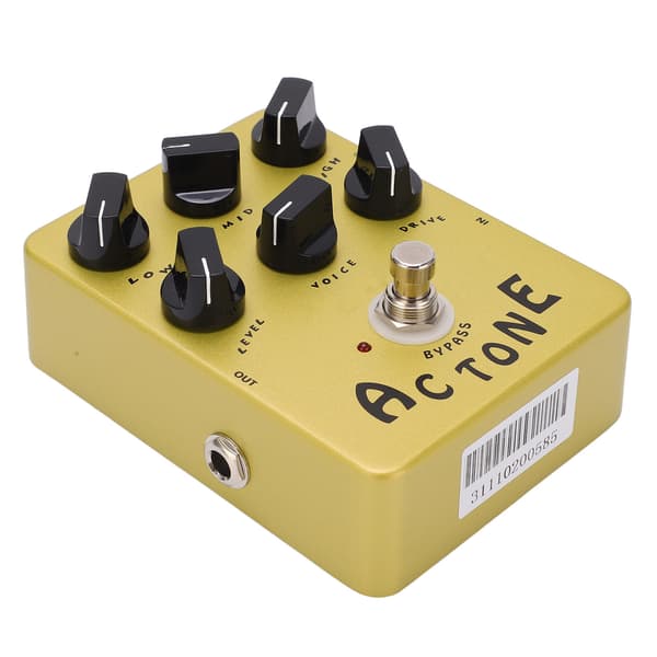 Amp Pedal Simulation Forstærker Effekter Analog til Vox AC30 Klassisk Britisk Rock Lyd JF‑13