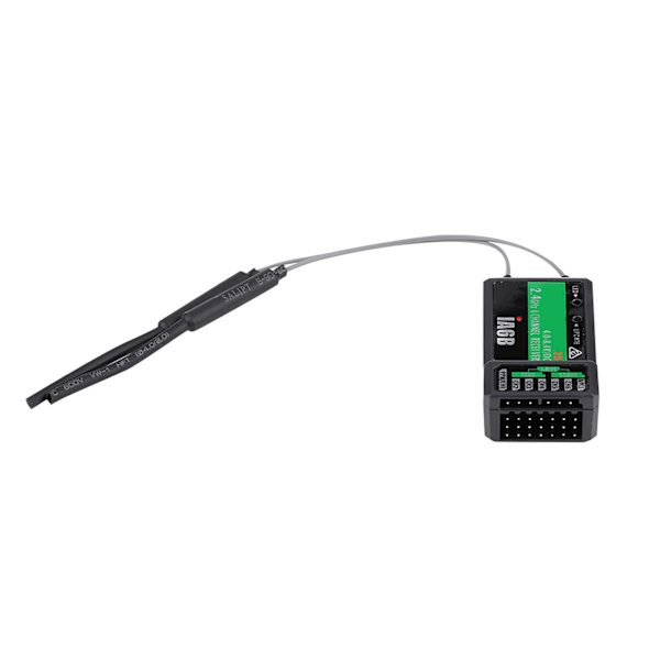 Flysky FS‑IA6B IA6B 2.4G 6CH RC-vastaanotin PPM FS‑I6X FS‑I6S I8 RC-lähettimelle