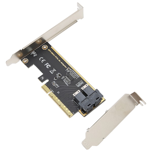 PCIE X8 til U.2 Adapter-kort Dual Port SFF 8643 Mini SAS HD 36Pin PCIE Adapter-kort til konventionel stationær computer