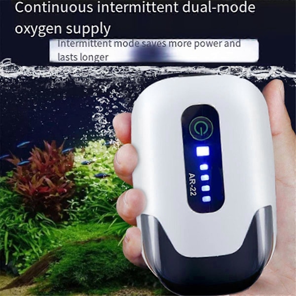 Akvarium Ilt Luftpumpe Akvarium Luftkompressor Belufter (AR33)