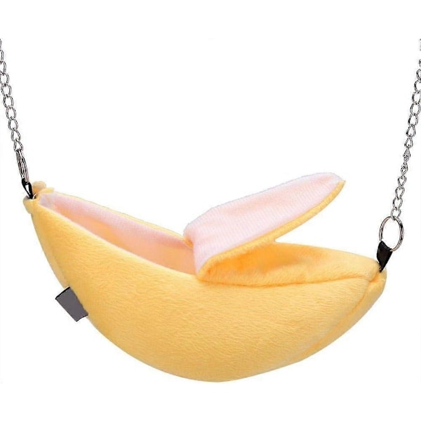 Banan Hamster Seng Hængekøje Hængende Køjeseng Hus Lille Dyr Kæledyr Hus Legetøj Sove Rede Til Små