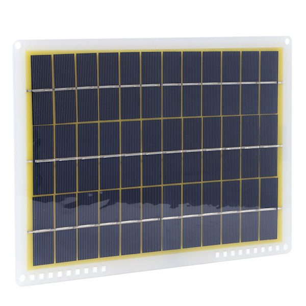 18V 10W Udendørs Solcellepanel Strømpanel Fotovoltaisk Modul Samling til Rejse Camping