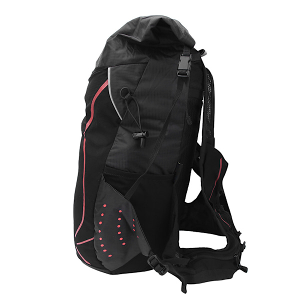 18L Nylon Unisex Utendørs Vanntett Sykkelryggsekk Terrengsykkel Fjellklatring Skulderveske Svart Rød 18L