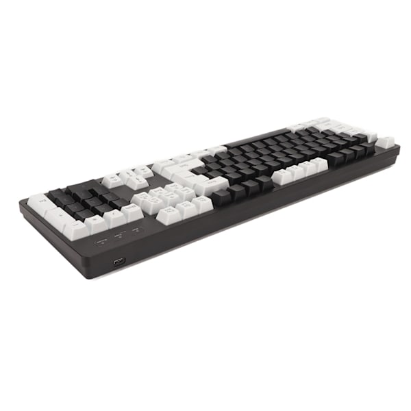 Trådlöst tangentbord och mus 104 tangenter RGB LED-bakgrundsbelysning 2 i 1 2,4 GHz-anslutning Vattentätt spelande tangentbord och mus för PC
