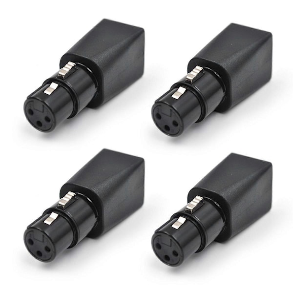 till RJ45-kontakt RJ45 Ethernet till 3-pin XLR-adapter hona