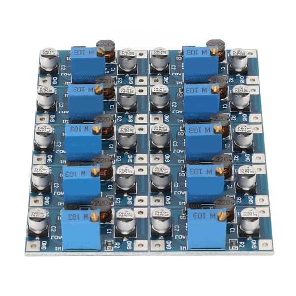 XH M415 Micro Boost-modul justerbar effektiv låg värme liten DC till DC Step Up-modul 10 st