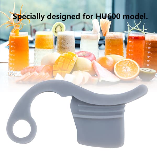 Juicer Blender Silikone Slagstrimmel Stopper Tilbehør Reservedele Passer til HU600 Modeller Grå