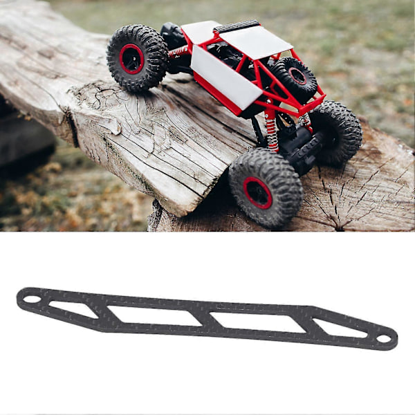 2024-RC Batterihållarplatta Svart Batterifäste Kolfiber Enkel Installation RC Biltillbehör för TAMIYA TT02 TT02B 1/10 Zekai