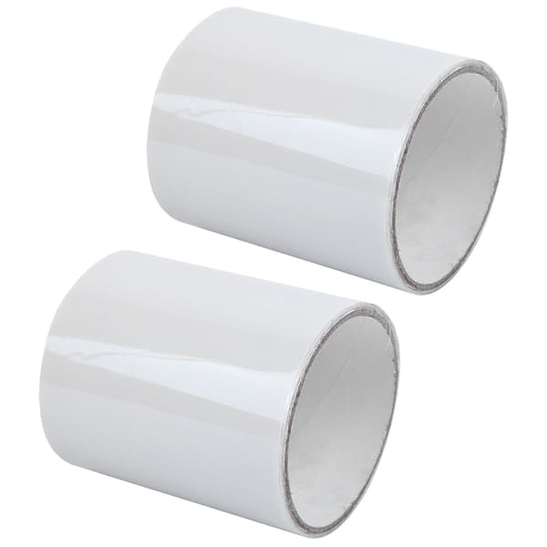 2 st vit stark vidhäftning vattentät rörslang läckagereparationstejp tillbehör 10 cm x 1,5 m