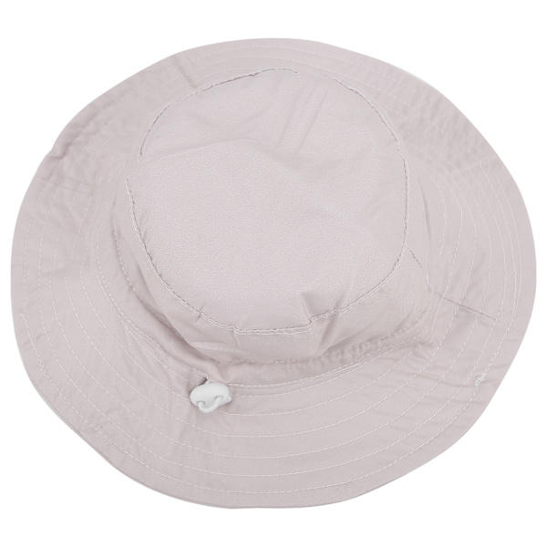 Lasten aurinkolippalakki säädettävällä tuulenpitävällä hihnalla Painettu rantahattu aurinkolippalakki lapsille Beige S (46-50)