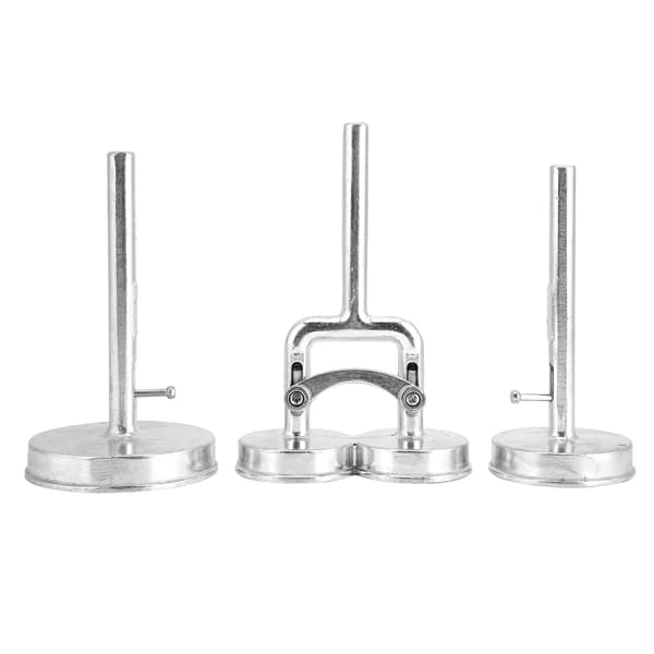 3 stk. pastform i aluminiumslegering kake dessert maker rund form DIY kjøkkenredskap