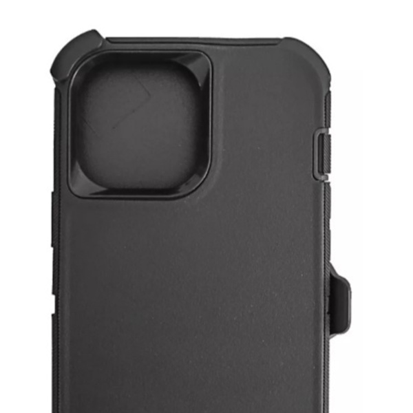Defender Stødsikkert Fuld Dækning Etui med Bælteclips til iPhone 13 Pro Max