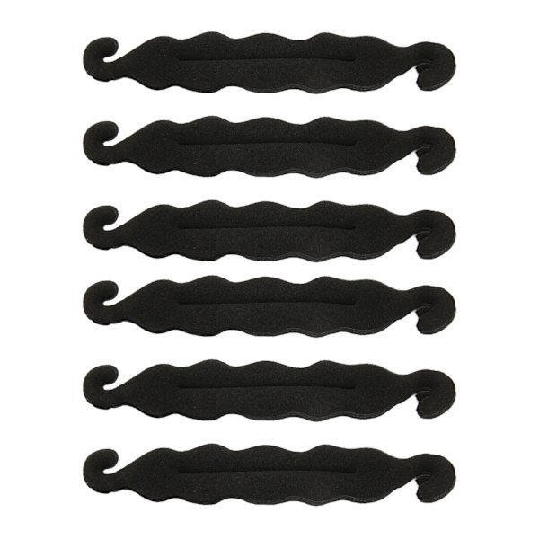 10 STK Hårbolle Maker Minimalistisk Letvægts Komfortabel Svampebolle Hårværktøj til Frisure Styling Værktøjstilbehør