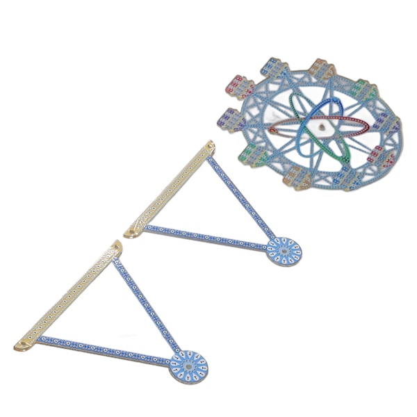 Timanttimaalaus Vanhemman ja lapsen vuorovaikutus Ferris Wheel Käsintehty DIY Timanttimaalaus Olohuoneen sisustus