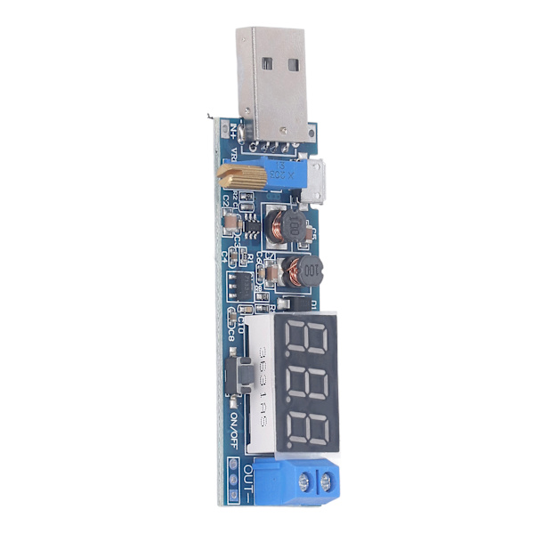 USB strømforsyningsmodul DC3.5‑12V til DC1.2‑24V Buck Boost spenningsregulatoromformermodul