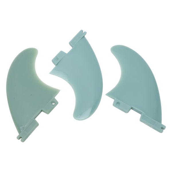 3 stk. Surfebrettfinner PVC Surfing Thruster Fin Set for Longboard Paddleboard Haletilbehør
