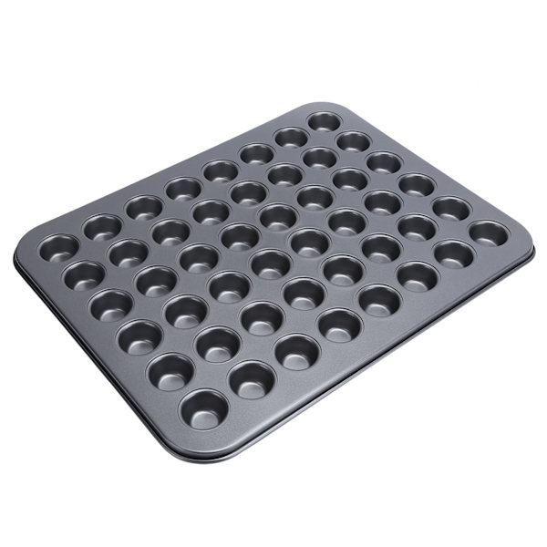 48-kops non-stick mini rund cupcakeform bageform bageudstyr madlavningstilbehør