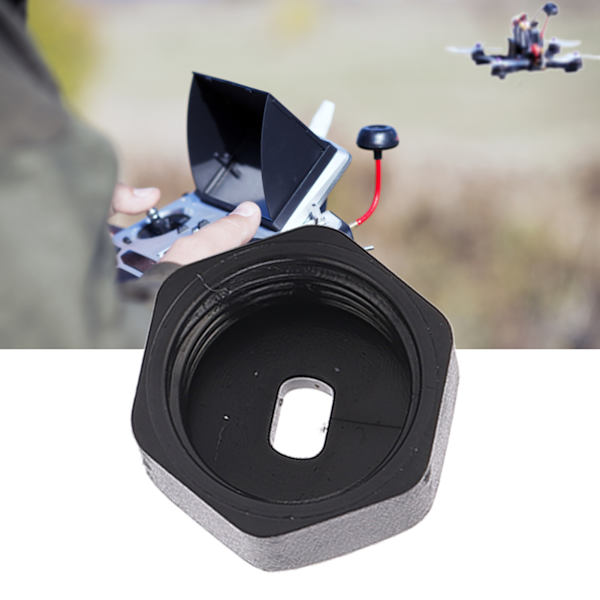 Bärbar ersättningsmotormutter för Fly Wing FW200 RC Helikopter - Svart