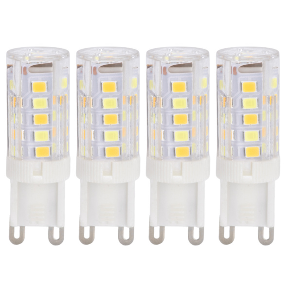 10 st G9 220V LED-lampa Dimbar Keramisk LED-lampa Ersätt Halogenlampa för KronljusG9 3W 32LED