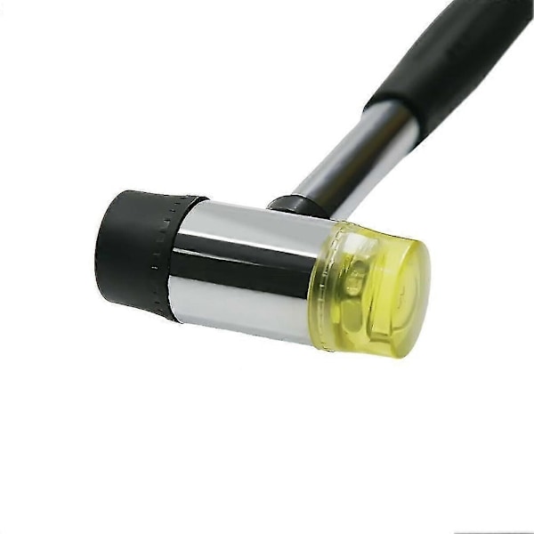 25mm Mini Gummihammare Dubbelhuvud Mjuk Hammare Multifunktionella Handverktyg För Glasning Fönster Smycken