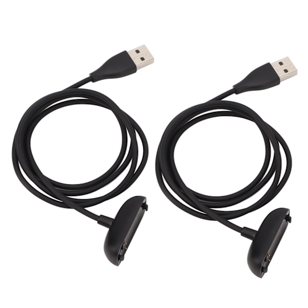 2 STK Smartwatch Ladekabel til Fitbit Inspire 3 Smart Fitness Armbånd Ur Oplader Reservedele