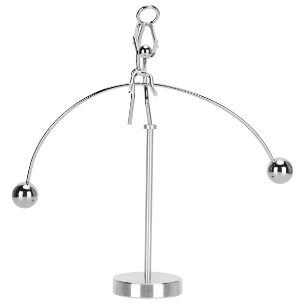 Metal balancerende pendul 2-personer, der danser Innovativt afspændingslegetøj Kontor skrivebordsgave
