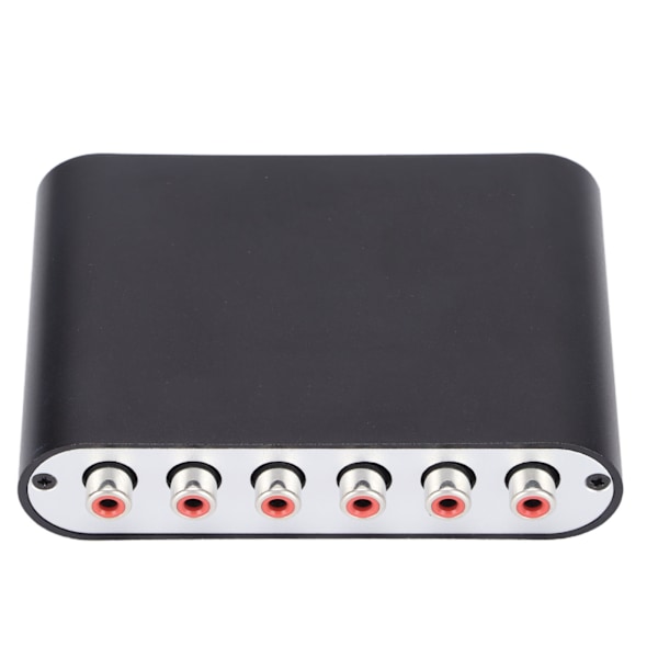 51R Digital Audio Decoder 5.1 Kanal til 3.5mm Stereo AUX til 6 RCA Digital DAC Decoder AC 100‑240V UK Stik