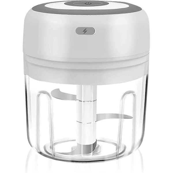 2025 Egnet Mini Grøntsagshakker, Elektrisk Mini Hvidløgshakker, Lille Foodprocessor, Hvidløgspresser Kværn Peber Chili Nødder Kødhakker, Kværn B