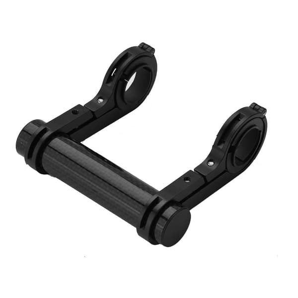 10 cm hållbar dubbel cykelstyre förlängningsfäste för cykellampa