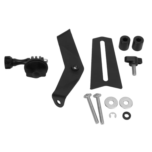 Sort motorcykel frontkameramonteringsholder i stål, erstatning for R1250RT R1200RT LC