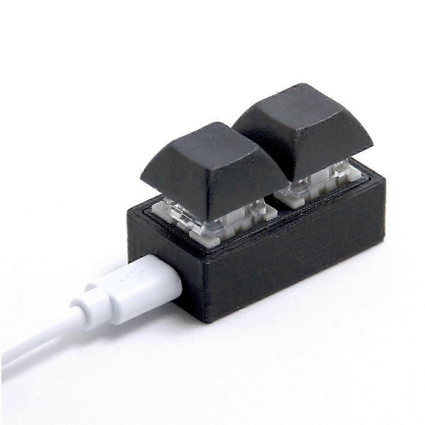 Mini Tangentbord Makro Keypad RGB DIY Anpassa Genväg Tangentbord Gaming Mekaniskt Programmerbart Tangentbord