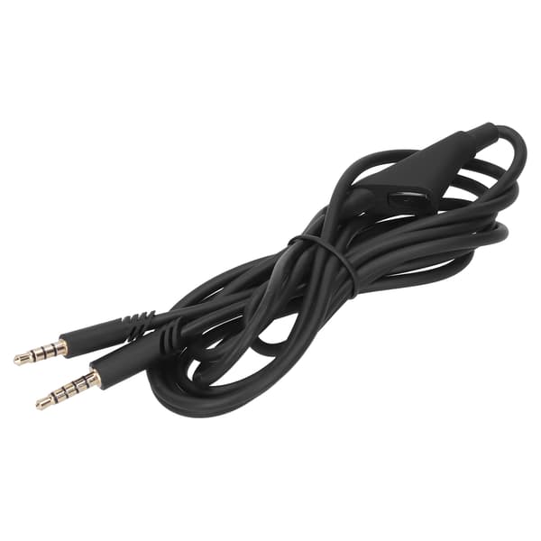 Hörlursljudkabel 3,5 mm ljudkabel ersättning för Logitech Astro A10/A40/A30