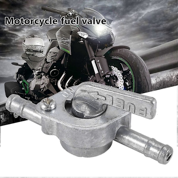 Benzinhane universal 6mm kompatibel med knallert, scooter, motorcykel og quad med lukkefunktion