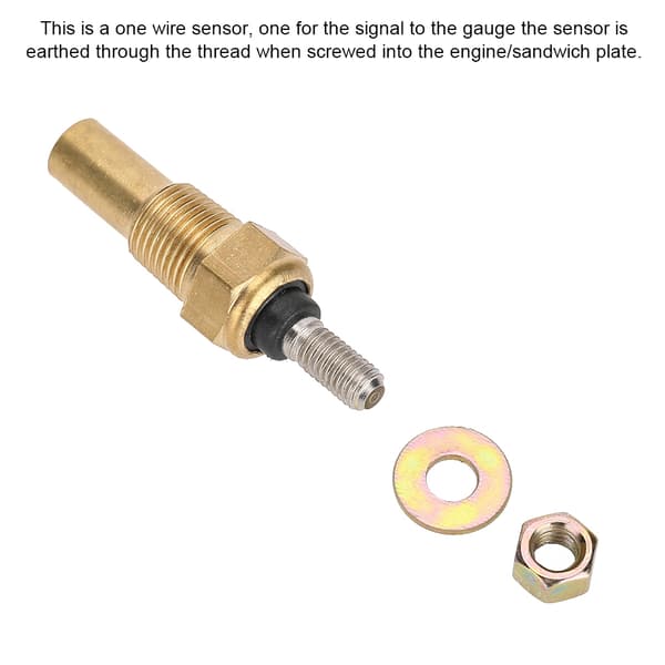 Vann-/oljetemperatur 1/8 NPT elektrisk senderenhet temperatursensor