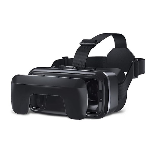Virtuaalitodellisuus VR-kuulokkeet - 3D-lasit televisiolle, elokuville ja videopeleille - Yhteensopiva iOS:n ja Androidin kanssa - Tukee 4,7–6,53 tuuman näyttöjä
