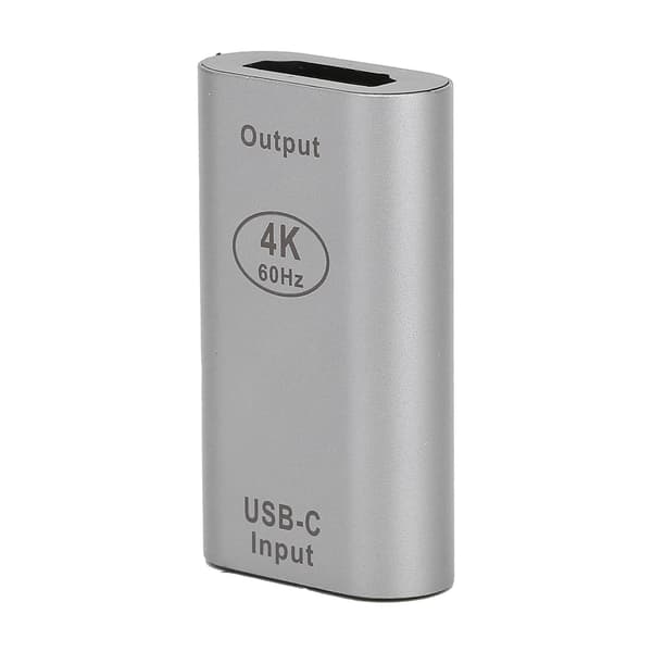 Typ-C hona till HD Multimedia Interface hona-adapter 4K vid 60Hz-adaptrar för Windows/Android/OS X