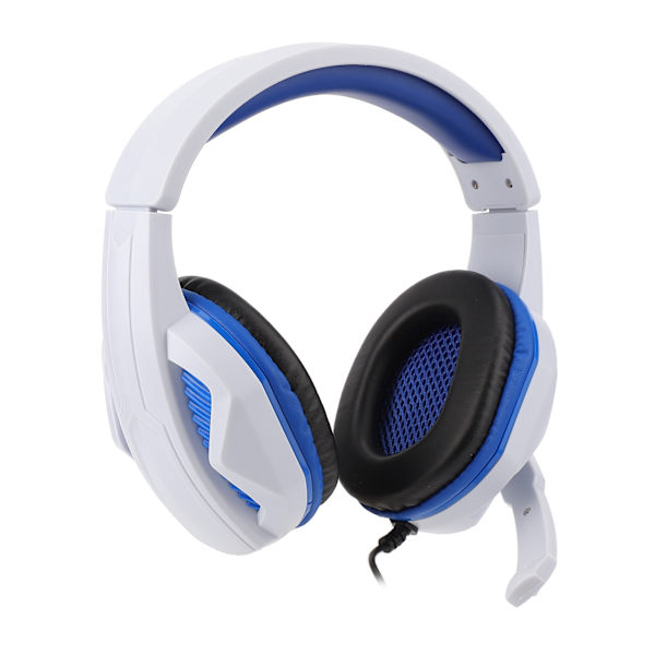Gaming Headset Brusreducering Stark Bas Andningsbar Trådbunden Spelhörlurar med Mikrofon för PS5 för XBOX PC