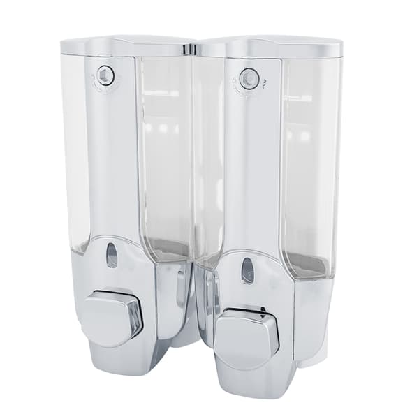 350 / 700 ml veggmontert skumsåpedispenser (dobbel utløp 700 ml)