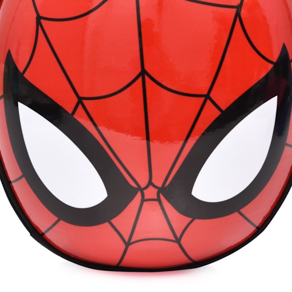 Barnehage Ryggsekk med Tegneseriemotiv, Hardt Skall, Tykke og Brede Stropper, Søt Ryggsekk for Barn, Spider-Man, Svart
