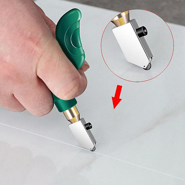 Professionel glasfliseskærer med Quick-Release Fliseskiller