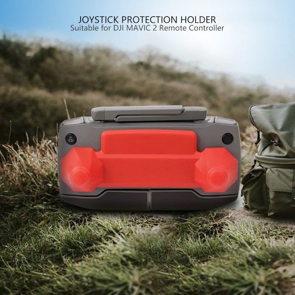 Sunnylife Kontrollspakshållare för DJI MAVIC 2 Fjärrkontroll (Röd)
