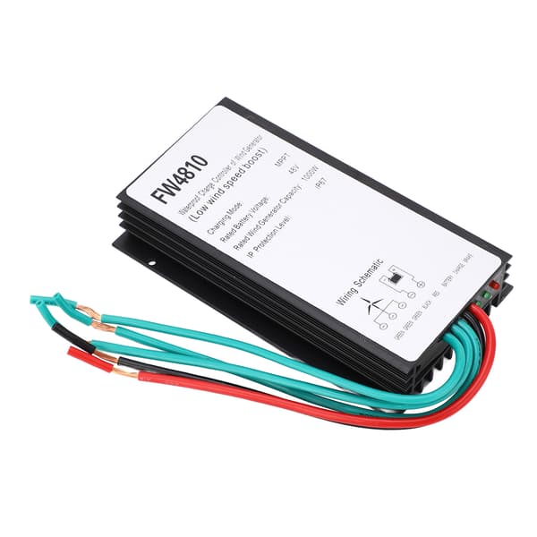 1000W Vindgenerator Opladningscontroller 48V IP67 Vandtæt MPPT Vindmølle Opladningscontroller