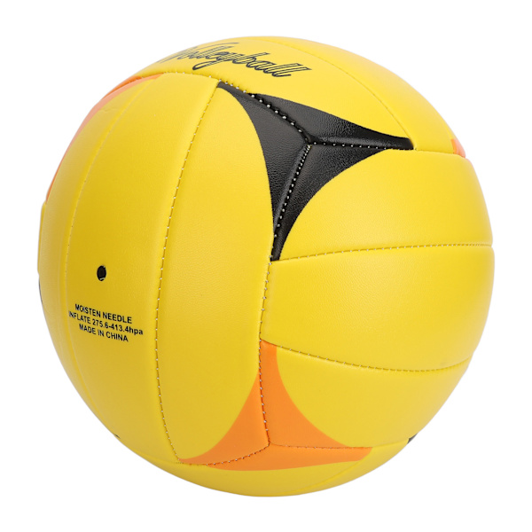 Klassisk volleyboll i storlek 5, mjuk och bekväm PVC-gummifoder, slagtålig inomhusvolleyboll för träning och strandspel