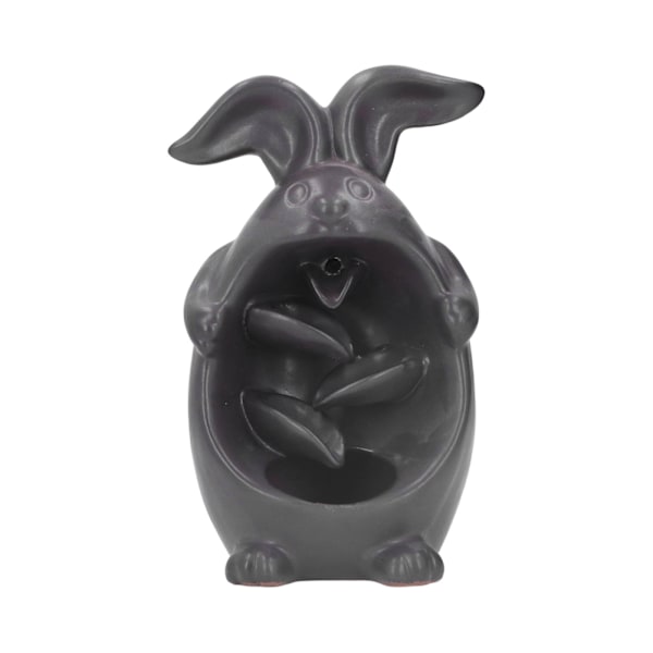 Incense Burner Bunny Shape Exquisite Beautiful Backflow Waterfall Aroma Burner Decoration Ornament