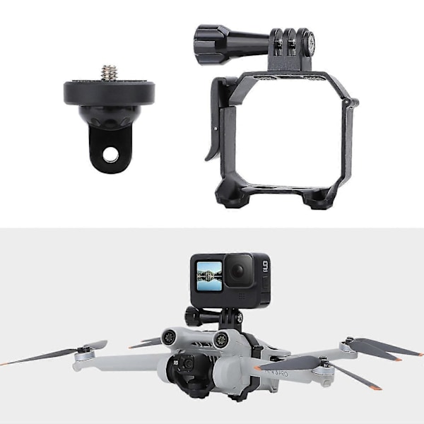 SUNNYLIFE MM3-GZ459 for DJI Mini 3 Pro Topp Ekspansjonsbrakett 1/4 Skrue Action Kamera Feste Adapter
