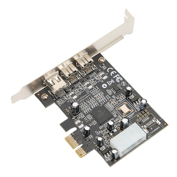 PCI Express Firewire-kort med 2 1394B Interface 1 1394A Interface Plug and Play PCIE til 1394b Video Capture Card til Windows