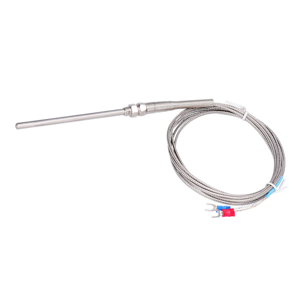 K Typ Temp Termoelement Temperatursensor Thermal sond Rostfritt stål 0~600℃ WRNT‑187Vanlig typ 4 Meter